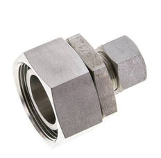 15L & 35L Stainless Steel Straight Cutting Fitting with Swivel 160 bar FKM O-ring Sealing Cone ISO 8434-1
