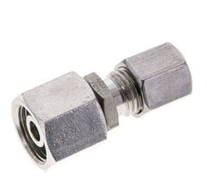 6S & 10S Stainless Steel Straight Cutting Fitting with Swivel 630 bar FKM O-ring Sealing Cone ISO 8434-1