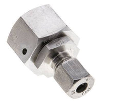 8S & 20S Stainless Steel Straight Cutting Fitting with Swivel 400 bar FKM O-ring Sealing Cone ISO 8434-1