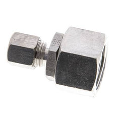 8S & 20S Stainless Steel Straight Cutting Fitting with Swivel 400 bar FKM O-ring Sealing Cone ISO 8434-1