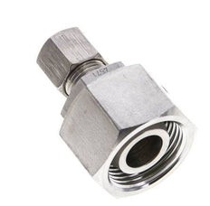 8S & 20S Stainless Steel Straight Cutting Fitting with Swivel 400 bar FKM O-ring Sealing Cone ISO 8434-1