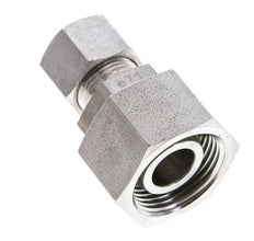 12S & 20S Stainless Steel Straight Cutting Fitting with Swivel 400 bar FKM O-ring Sealing Cone ISO 8434-1