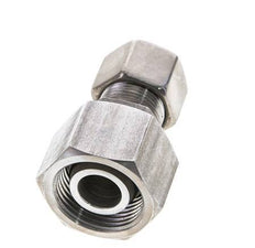 14S & 20S Stainless Steel Straight Cutting Fitting with Swivel 400 bar FKM O-ring Sealing Cone ISO 8434-1