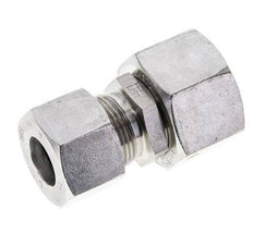 16S & 20S Stainless Steel Straight Cutting Fitting with Swivel 400 bar FKM O-ring Sealing Cone ISO 8434-1