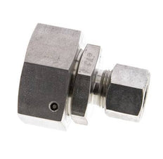 12S & 25S Stainless Steel Straight Cutting Fitting with Swivel 400 bar FKM O-ring Sealing Cone ISO 8434-1