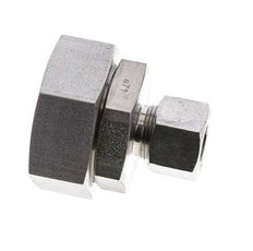 16S & 38S Stainless Steel Straight Cutting Fitting with Swivel 315 bar FKM O-ring Sealing Cone ISO 8434-1