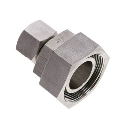 20S & 38S Stainless Steel Straight Cutting Fitting with Swivel 315 bar FKM O-ring Sealing Cone ISO 8434-1