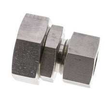 25S & 38S Stainless Steel Straight Cutting Fitting with Swivel 315 bar FKM O-ring Sealing Cone ISO 8434-1