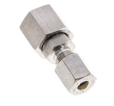 6L & 10L Stainless Steel Straight Compression Fitting with Swivel 315 bar FKM O-ring Sealing Cone ISO 8434-1