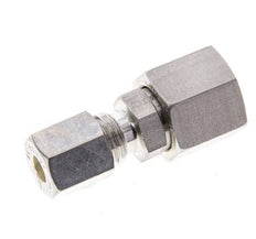 6L & 10L Stainless Steel Straight Compression Fitting with Swivel 315 bar FKM O-ring Sealing Cone ISO 8434-1