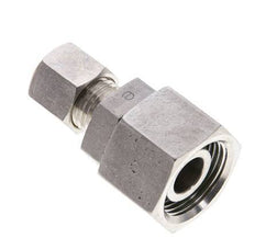 8L & 15L Stainless Steel Straight Compression Fitting with Swivel 315 bar FKM O-ring Sealing Cone ISO 8434-1