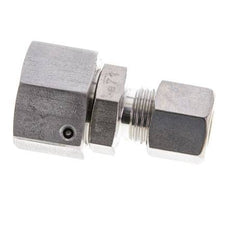 10L & 15L Stainless Steel Straight Compression Fitting with Swivel 315 bar FKM O-ring Sealing Cone ISO 8434-1