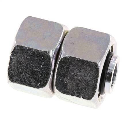 15L Zink plated Steel Straight with Swivel 315 bar NBR O-ring Sealing Cone ISO 8434-1