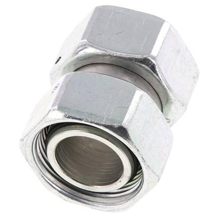 35L Stahl verzinkt gerade mit Drehgelenk 160 bar NBR O-Ring Dichtungskonus ISO 8434-1