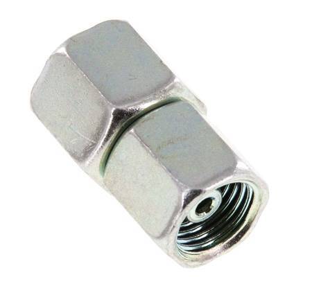 6S & 8S Stahl verzinkt gerade mit Drehgelenk 630 bar NBR O-Ring Dichtkonus ISO 8434-1