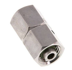 8L Edelstahl gerade mit Drehgelenk 315 bar FKM O-Ring-Dichtkonus ISO 8434-1