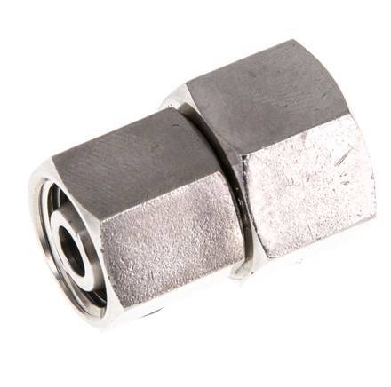 10L & 12L Edelstahl gerade mit Drehgelenk 315 bar FKM O-Ring Dichtungskonus ISO 8434-1