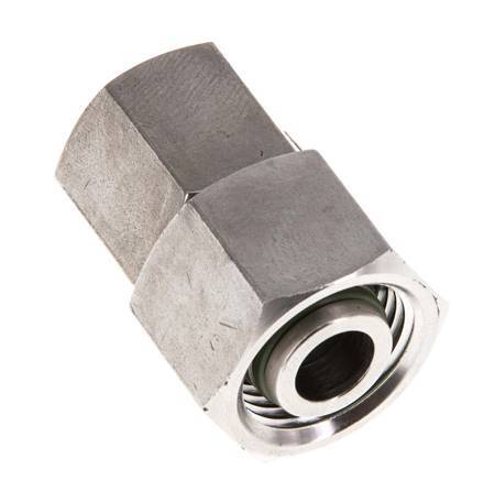 10L & 12L Edelstahl gerade mit Drehgelenk 315 bar FKM O-Ring Dichtungskonus ISO 8434-1