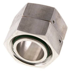 42L Edelstahl gerade mit Drehgelenk 160 bar FKM O-Ring-Dichtkonus ISO 8434-1