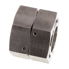 42L Edelstahl gerade mit Drehgelenk 160 bar FKM O-Ring-Dichtkonus ISO 8434-1