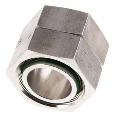 42L Edelstahl gerade mit Drehgelenk 160 bar FKM O-Ring-Dichtkonus ISO 8434-1