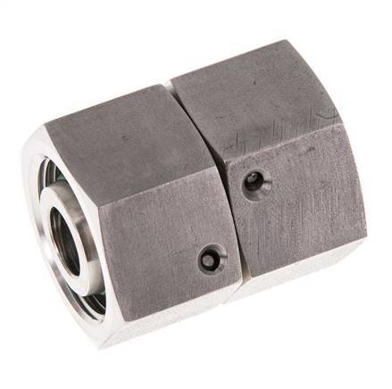 16S Edelstahl gerade mit Drehgelenk 400 bar FKM O-Ring-Dichtkonus ISO 8434-1