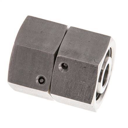 16S Edelstahl gerade mit Drehgelenk 400 bar FKM O-Ring-Dichtkonus ISO 8434-1