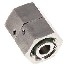 16S Edelstahl gerade mit Drehgelenk 400 bar FKM O-Ring-Dichtkonus ISO 8434-1