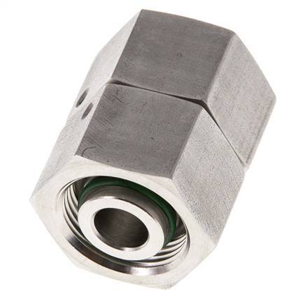 16S Edelstahl gerade mit Drehgelenk 400 bar FKM O-Ring-Dichtkonus ISO 8434-1