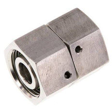20S Edelstahl gerade mit Drehgelenk 400 bar FKM O-Ring-Dichtkonus ISO 8434-1