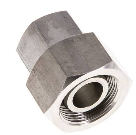 20S & 25S Edelstahl gerade mit Drehgelenk 400 bar FKM O-Ring Dichtungskonus ISO 8434-1