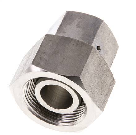 20S & 25S Edelstahl gerade mit Drehgelenk 400 bar FKM O-Ring Dichtungskonus ISO 8434-1