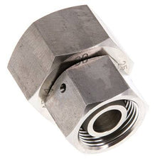 20S & 25S Edelstahl gerade mit Drehgelenk 400 bar FKM O-Ring Dichtungskonus ISO 8434-1