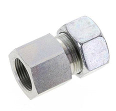 18L & M22x1.5 Zink plated Steel Straight Cutting Fitting with Female Threads 315 bar ISO 8434-1