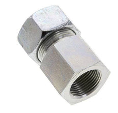 18L & M22x1.5 Zink plated Steel Straight Cutting Fitting with Female Threads 315 bar ISO 8434-1