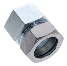 42L & M48x2 Zink plated Steel Straight Cutting Fitting with Female Threads 160 bar ISO 8434-1