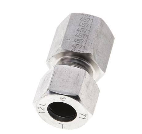12L & M16x1.5 Stainless Steel Straight Cutting Fitting with Female Threads 315 bar ISO 8434-1