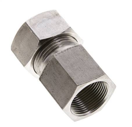 22L & M26x1.5 Stainless Steel Straight Cutting Fitting with Female Threads 160 bar ISO 8434-1