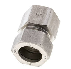 28L & M33x2 Stainless Steel Straight Cutting Fitting with Female Threads 160 bar ISO 8434-1