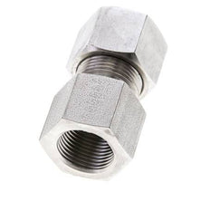 14S & M20x1.5 Stainless Steel Straight Cutting Fitting with Female Threads 630 bar ISO 8434-1