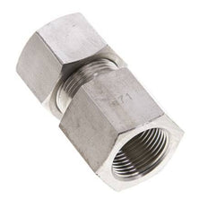 16S & M22x1.5 Stainless Steel Straight Cutting Fitting with Female Threads 400 bar ISO 8434-1