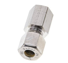 8L & M12x1.5 Stainless Steel Straight Compression Fitting with Female Threads 315 bar ISO 8434-1