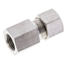 12L & M16x1.5 Stainless Steel Straight Compression Fitting with Female Threads 315 bar ISO 8434-1