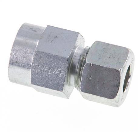 12S & G1/2'' Verzinkte Stahlverschraubung mit Innengewinde für Druckmessgeräte 630 bar ISO 8434-1