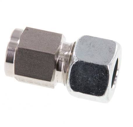 12L & G1/4'' Edelstahlverschraubung mit Innengewinde für Druckmessgeräte 315 bar ISO 8434-1