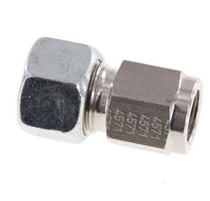 12L & G1/4'' Edelstahlverschraubung mit Innengewinde für Druckmessgeräte 315 bar ISO 8434-1