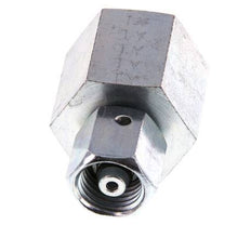 6S &amp; G1/2'' Verzinktes Stahl-Drehgelenk mit Innengewinde für Druckmessgeräte 630 bar NBR-Dichtkonus ISO 8434-1