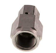 8S & G1/2'' Edelstahl-Drehgelenk mit Innengewinde für Druckmessgeräte 630 bar FKM-Dichtkonus ISO 8434-1