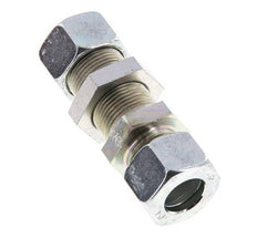 15L verzinkter Stahl Gerade Schneidverschraubung Schottwand 315 bar ISO 8434-1