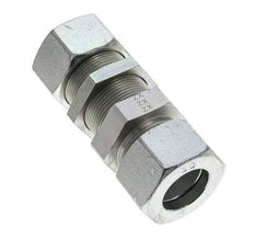 30S Zink plated Steel Straight Cutting Fitting Bulkhead 400 bar ISO 8434-1